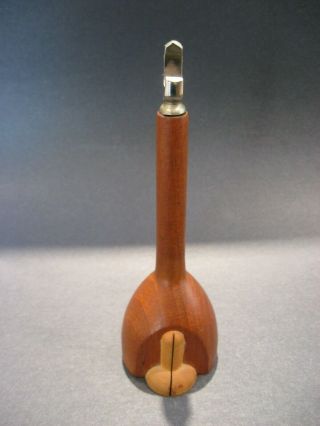 Vintage MCM Danish Teak Wood Cat Bottle Opener Mid Century Modern Barware 5