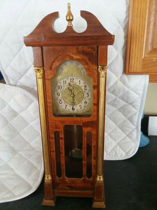 Mini United Grand Father Clock Model 444 Electric