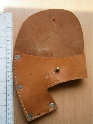 Jna Yugoslavia Army Ax Axe Hatchet Leather Case Holder Holster Pouch After Wwii