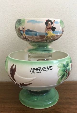 2 Vintage Scorpion Bowls - Harvey 