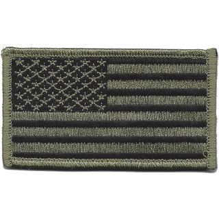 U.  S.  Flag Acu Right Sleeve Patch Hook And Loop