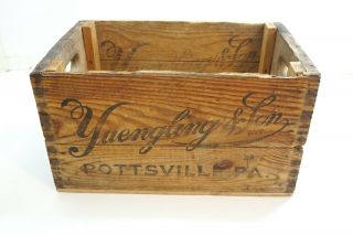 Vintage Yuengling & Son Wooden Crate Box 19 " X 12 " Code 28 For 1928 ??