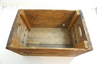 VINTAGE YUENGLING & SON WOODEN CRATE BOX 19 