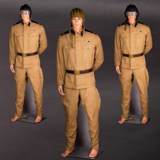 Military Uniform Soldier Ussr Halloween Russian Soviet Vintage Size46 - 3