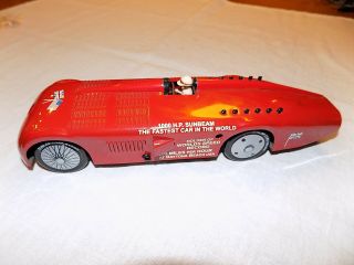 Vintage Schylling Tin Litho Wind Up Sunbeam 1000 Land Speed Record Car & Box