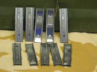 Swedish Mauser M96,  M38.  10 Stripper Clips. ,  Fresh Out Of The Box.