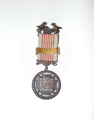 Spanish American War U.  S.  Veteran ' s Medal In Case 2,  Hugh Vulliamy Louisiana 3