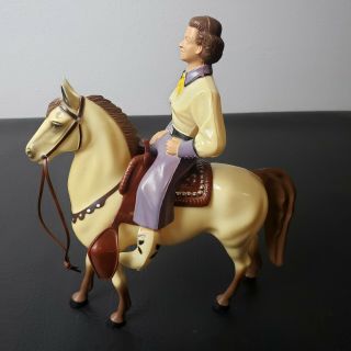 Vintage 1950s Hartland Dale Evans & Buttermilk Western Figure Toy Cowboy