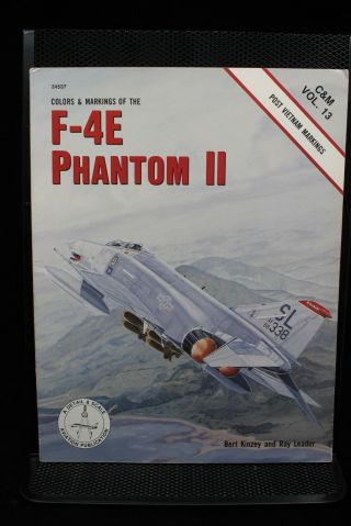 Cold War Us Usaf F 4 E Phantom Ii Colours & Markings Book