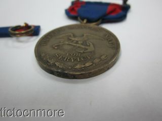 US SPAN - AM 1899 - 1903 NAVY PHILIPPINE CAMPAIGN MEDAL NUMBERED 3241 SPLIT WRAP 12