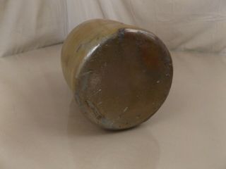 Antique A.  P Donaghho Parkersburg W.  V.  Glazed Stoneware Crock Jar Wax Seal 7