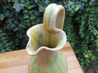 Vintage Water Pitcher Pottery Vase Stoneware 20 