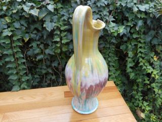 Vintage Water Pitcher Pottery Vase Stoneware 20 