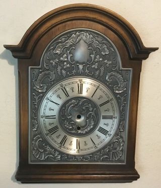 Grandfather Clock Dial Style Wooden Wall Clock Case