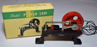 Vtg.  Multum Power Saw For Toy Steam/electric Engines - England -