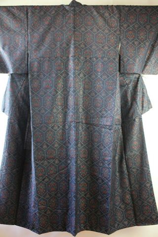 Japanese Kasuri - Kimono Wool A5155