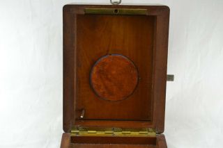 RARE Zenith Observatory Marine Chronometer Power Reserve Wooden Case 9