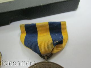 US SPAN AM ARMY WAR WITH SPAIN CAMPAIGN MEDAL No 7183 W/ US NUMBERED BOX 3
