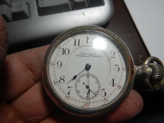 American Waltham Pocket Watch Old Estate 15 Jewels 2 1/8 Inch