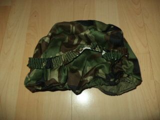 Bulgarian Helmet Woodland Camouflage Cover