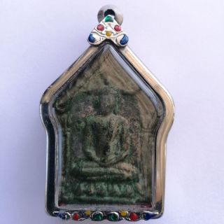 Thai Amulet Buddha Powerfull Holy Supernatural.  Phra Khun Phaen Luang Poo Tim.