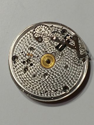 ILLINOIS BUNN SPECIAL 16S,  21J,  MODEL 9 POCKET WATCH MOVEMENT ONLY RUNNING 3