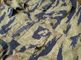gold tiger stripe jacket / US RS / tiger camo / vietnam war era 6