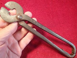 Heavy,  19 Cent.  Antique Cutters Sugar Tongs Nippers Finland Finnish Scandinavia