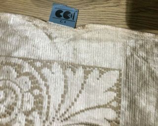 Vintage CC41 Utility Homefront Lacey Tablecloth - Rare Find - 2