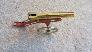 1910 MEIER TIN CANDY PEA SHOOTER CANNON PENNY TOY Marklin Bing Carette Fischer 3