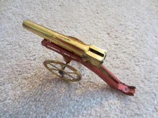 1910 MEIER TIN CANDY PEA SHOOTER CANNON PENNY TOY Marklin Bing Carette Fischer 6