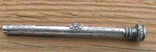 Antique Mechanical Pencil Victorian,  Late 1800s/early 1900s.  S.  Mordan Design