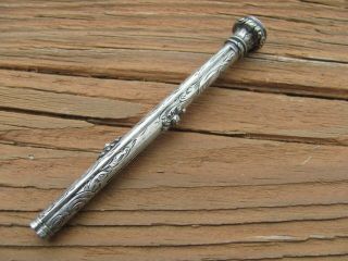 antique mechanical pencil Victorian,  late 1800s/early 1900s.  S.  Mordan design 2