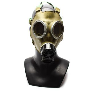 Cold War Era Polish Gas Mask Mc - 1 Mask Respiratory Face