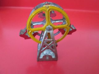Antique German Tin Penny Toy - Ferris Wheel - 8 Of 17 Listed