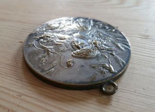 Very rare Art nouveau Ville De Gembloux Millenaire 922 - 1922 millennia medal coin 4
