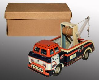 Nmib Linemar Allstate Tin Friction Tow Truck -