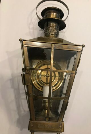 Antique Brass Lantern Wall Sconces Indoor/outdoor 6 Available By The Piece