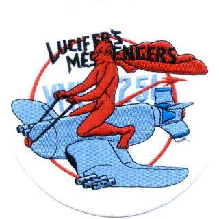 Vmf - 251 Fighter Squadron Two Five One Patch Lucifer 