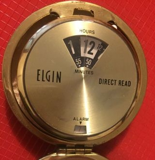 Elgin Direct Read Alarm Travel Clock 7