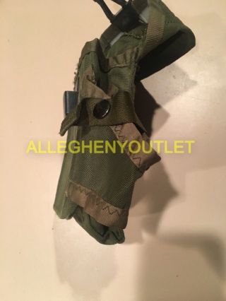 US Military Army OD Small Arms Ammo Pouch Case 3 Mag Magazines 5