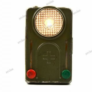 Swiss Army Military Signal Lamp Green Red Color Flashlight Emergency
