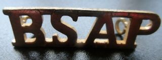 British South Africa Police - Rhodesia Badge (b2 - 44mm X 12mm)