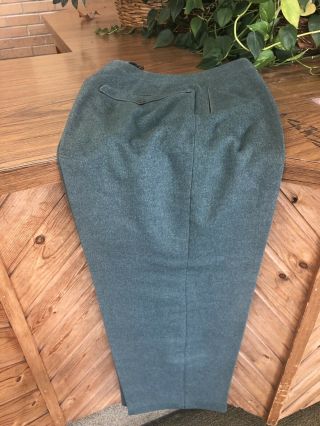 Ww2 German Police Uniform Officers Trousers Waist 28 Inches