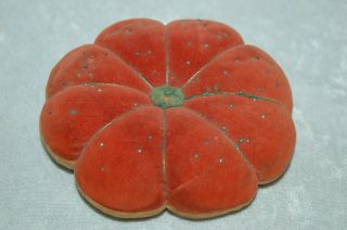 Vintage Large Suede Like Two Sided Pin Cushion