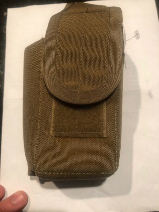 Motorola Radio Carry Case Pouch - Usmc Coyote - Fits Apx6000 Srx2200