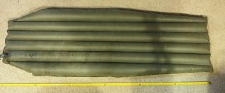 Military Issue Inflatable Insulated Air Mattress Green 6 Feet Class 2