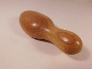 Vintage Foot Shape Wooden Darning Egg,  5 1/2 Inches Long -