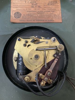 Vintage International Time Recording Co.  School Clock 4