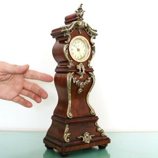 Junghans Pfeilkreuz Mantel Clock Antique Baby Mini Grandfathers Extremely Rare